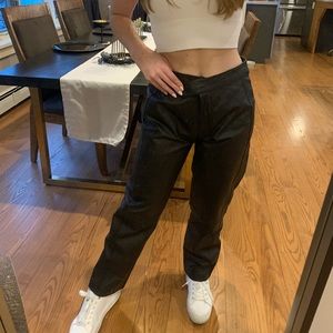 Vintage Bagatelle REAL Black Leather Pants